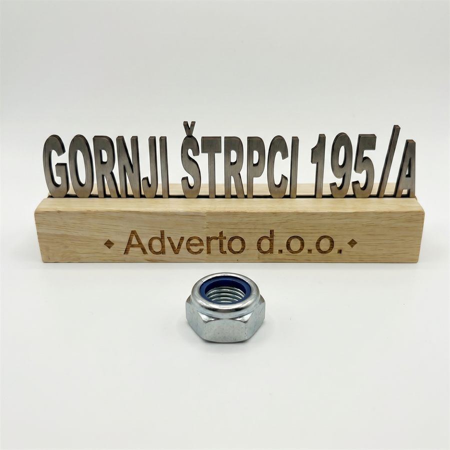Navrtka 6UG-stop DIN 985 M10