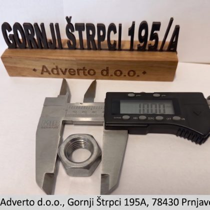 Navrtka 6UG DIN 934-8 SW10(A2K) M6