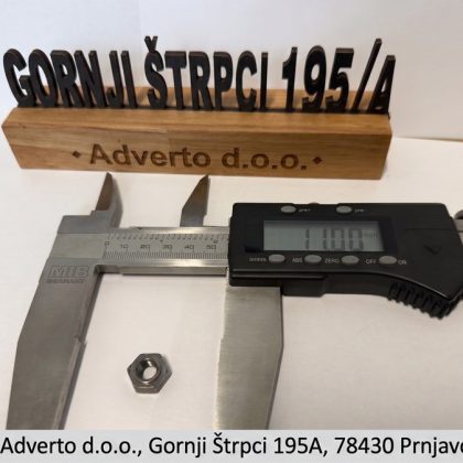 Navrtka zavar 6UG DIN 929 11 mm