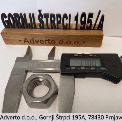 Navrtka zavar 6UG DIN 929 17 mm
