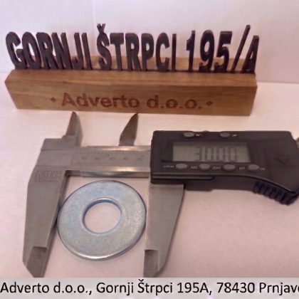 Podloška DIN 125 A 140HV (A2K) D8.4 30 mm