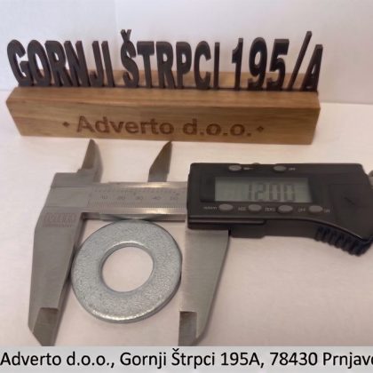 Podloška DIN 9021 140HV 12 mm (A2K)