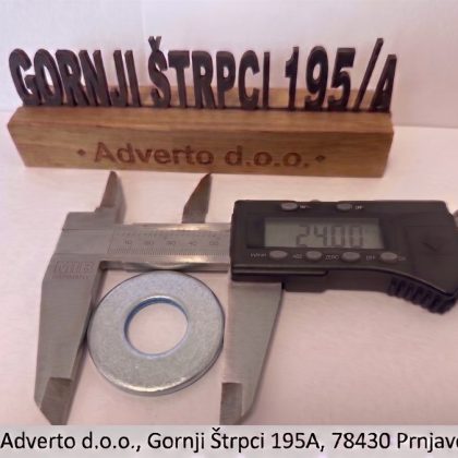 Podloška DIN 9021 140HV (A2K) D8.4 24 mm